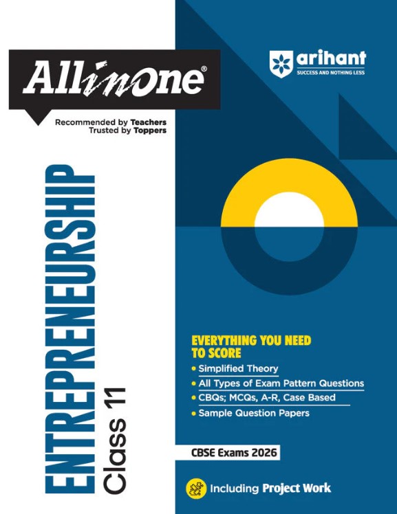 CBSE All in One Entrepreneurship Class 11 Exam 2025-26